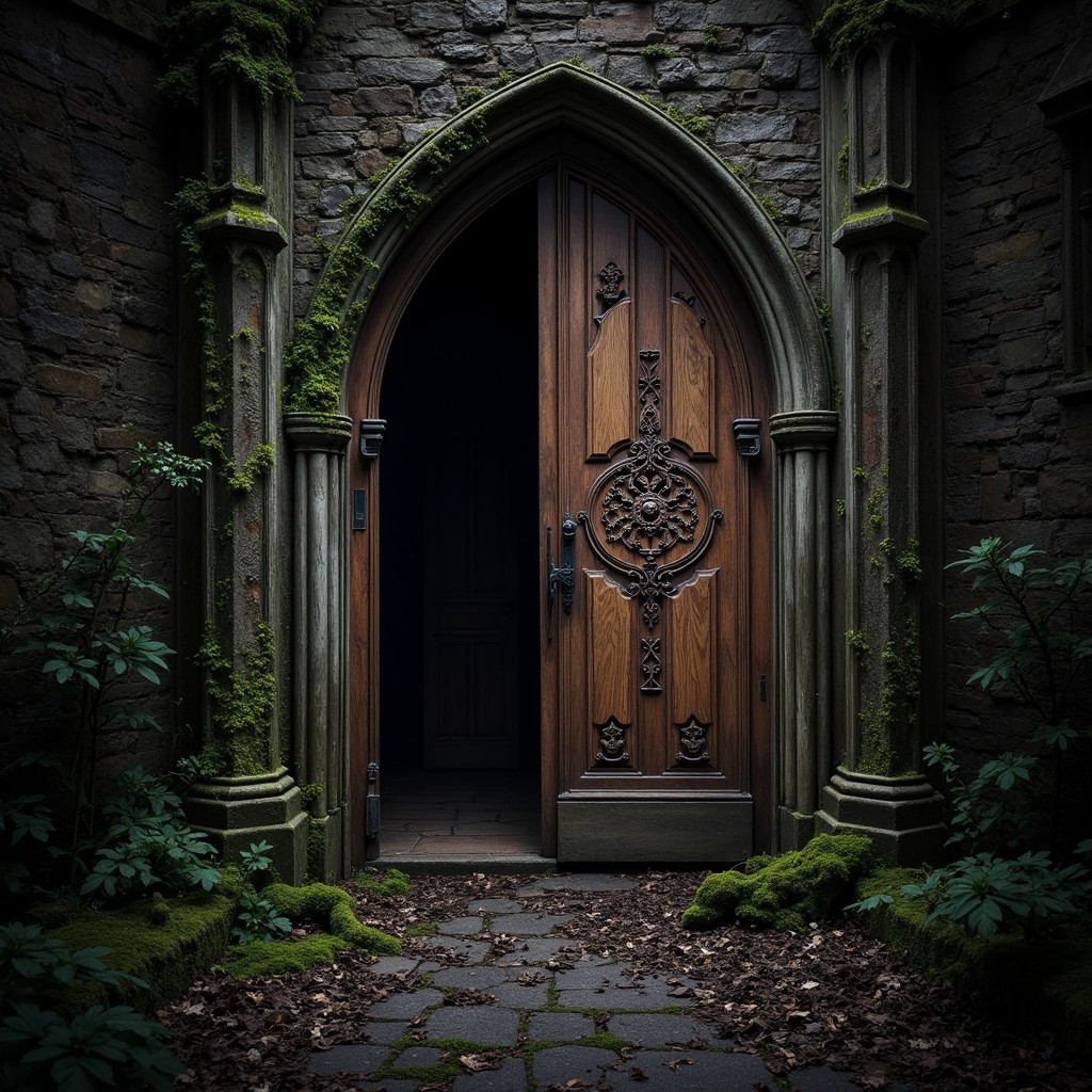 Download Mysterious Gothic Entrance Image - Doorway, Gothic, Ancient ...