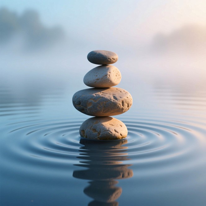 Free Magical Stone Balance Image - Levitation, Stones, Feathers ...