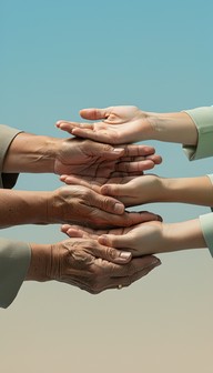 Free Generations Supporting Together Image - Hands, Support, Trust ...