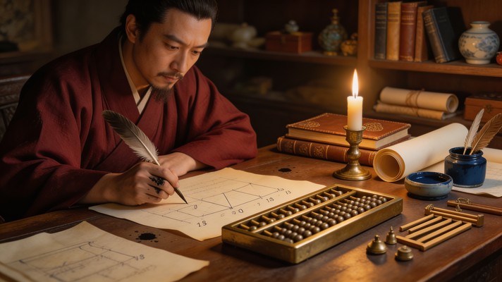 Merchant Philosopher Free Candlelit Merchant Study Image - Scholar, Merchant, Man | Download ...