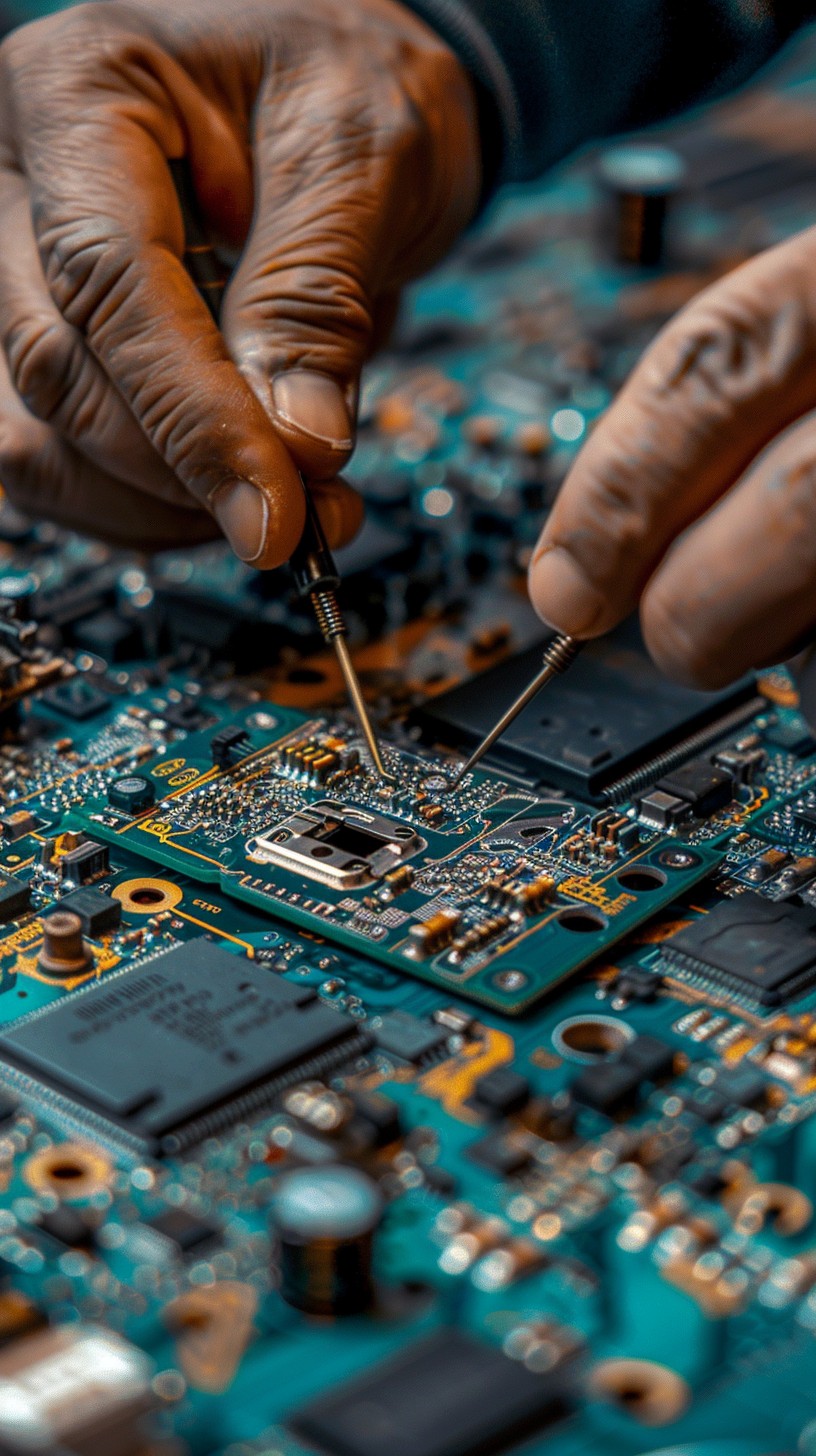 Free Precision Electronics Work Image - Electronics, Technician ...