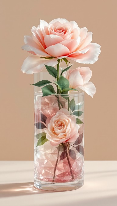 Free Elegant Roses Display Image - Roses, Crystal, Vase | Download at ...