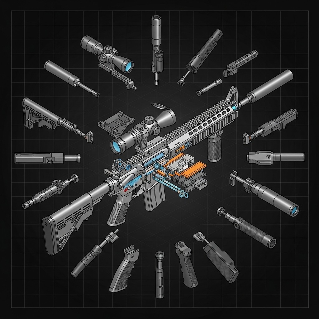 Free Weapon Engineering Breakdown Image - Weapon, Rifle, Engineering ...