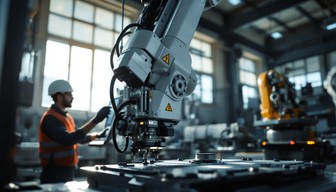 Free Robot Meets Human Image - Robot, Automation, Factory | Download at ...