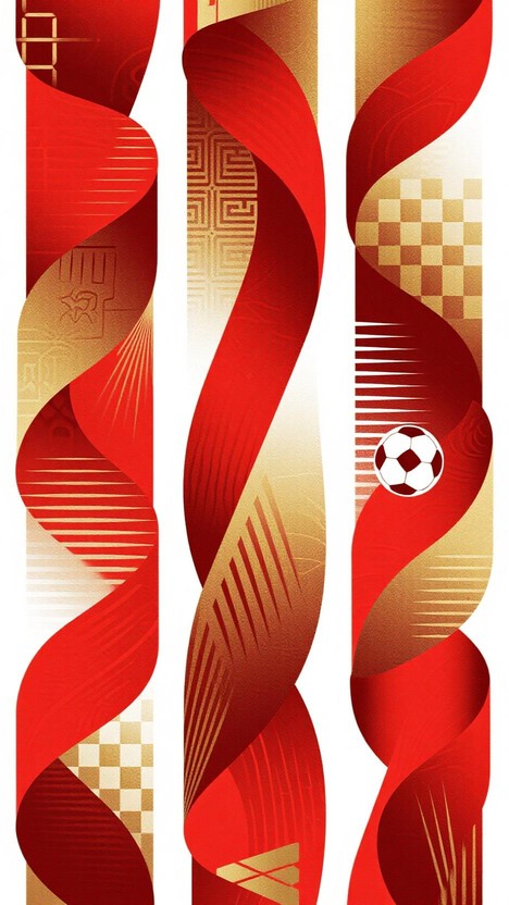 Sports Ribbon Flow Free Red Gold Motion Image | Download at StockCake