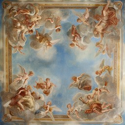 Free Angelic Ceiling Art Image - Angels, Fresco, Ceiling | Download at ...