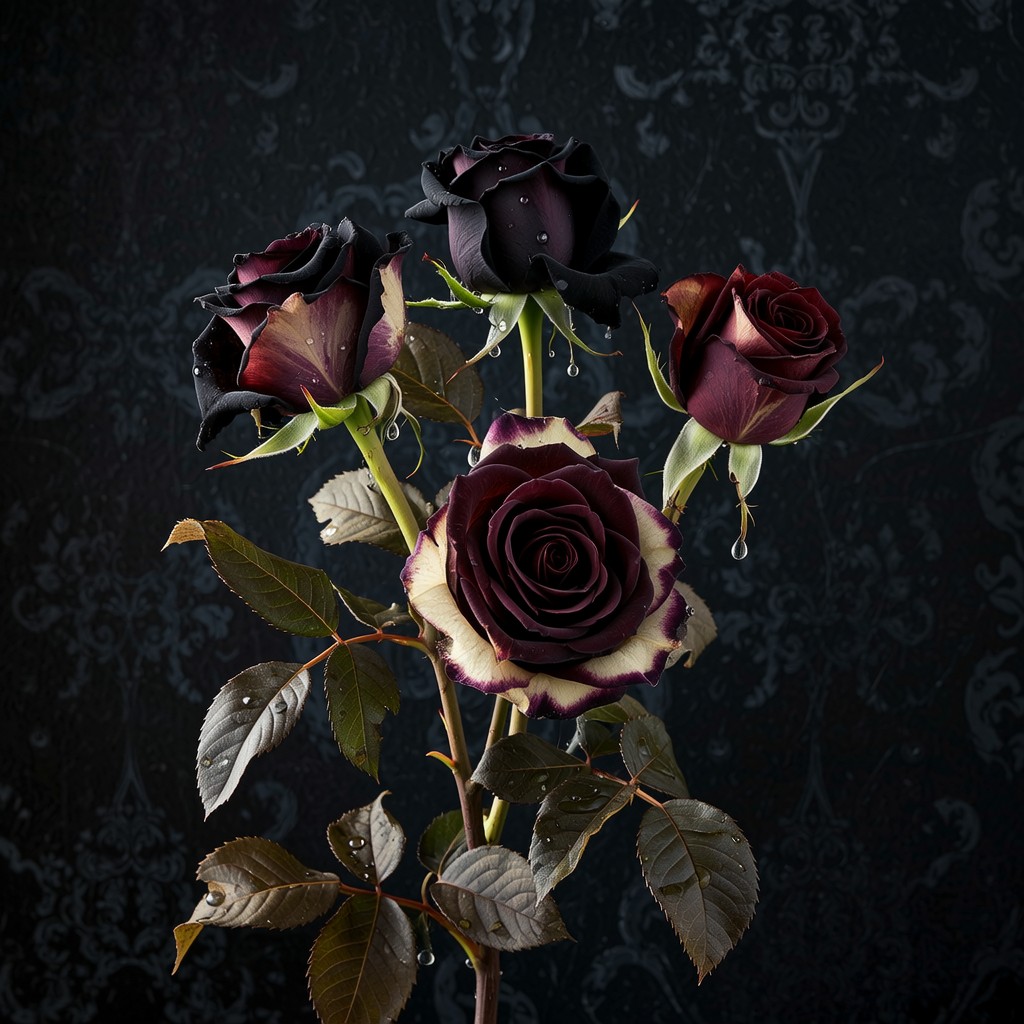 Free Gothic Roses Decay Image - Gothic, Dark, Roses | Download at StockCake