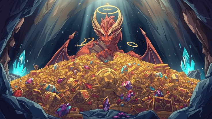 Free Dragon Guards Treasure Image - Dragon, Treasure, Anime | Download ...