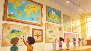 Map Exploring Eyfs Free Exploring Map Gallery Image - Children, Maps, Gallery | Download ...