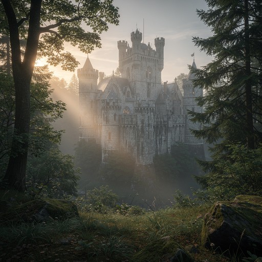Free Misty Castle Morning Image - Castle, Forest, Mist | Download at ...