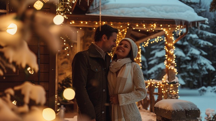 Cold Spring Romantic Free Icy Romantic Encounter Image - Winter, Couple, Ice | Download at ...