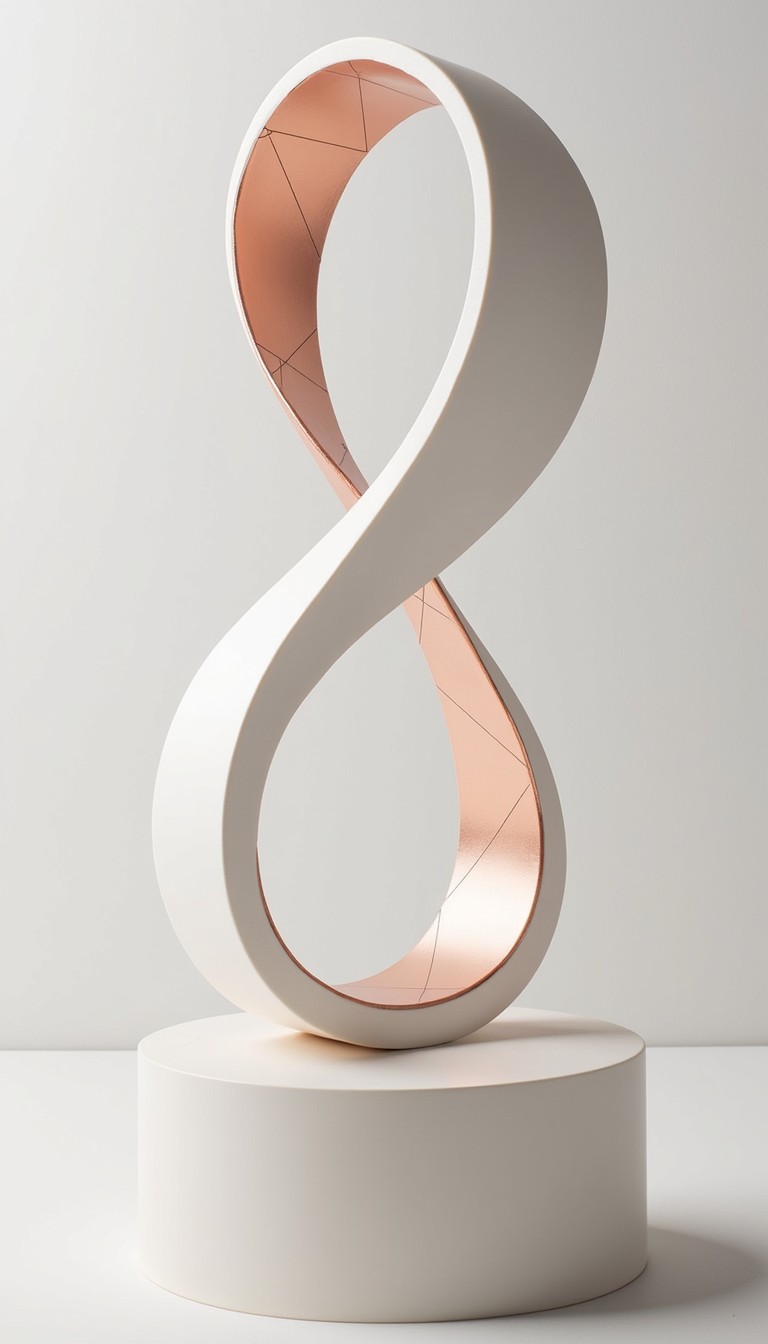 Infinity Statue Rit Free Flowing Infinity Sculpture Image - Möbius, Infinity, Sculpture ...