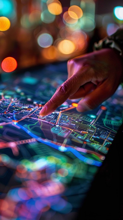 Free Futuristic Interface Interaction Image - Technology, Touchscreen ...