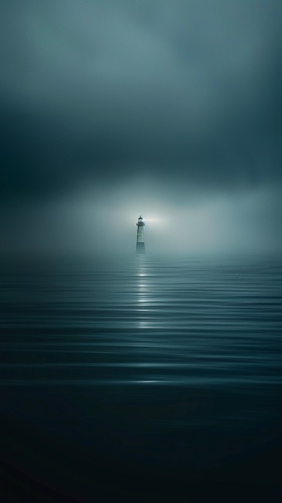 Free Misty Lighthouse Scene Image - Lighthouse, Mist, Fog | Download at ...