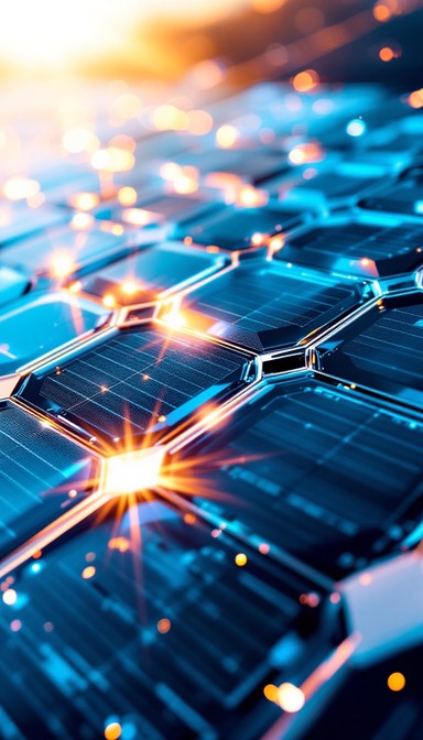 Free Solar Technology Illuminated Image - Solar, Technology, Renewable ...