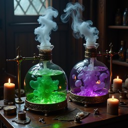 Free Mystical Potion Laboratory Image - Potions, Alchemy, Magical ...