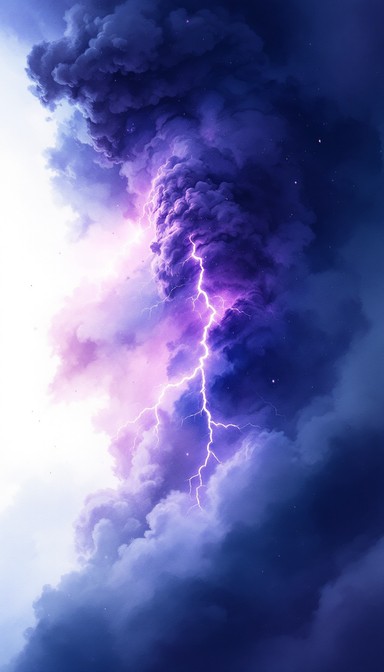 Free Lightning Pierces Night Image - Lightning, Storm, Thunder ...