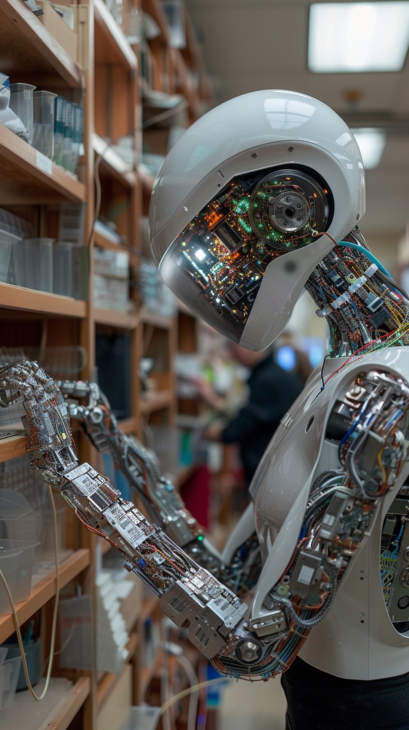 Free Library Robot Assistant Image - Robot, Library, Technology ...
