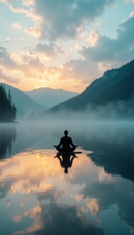Mornign Reflection Free Misty Morning Reflection Image - Meditation, Reflection, Tranquil ...