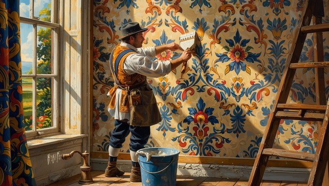 Free Craftsman Installing Wallpaper Image - Craftsman, Wallpaper ...