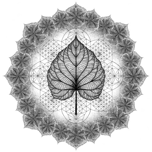 Free Sacred Leaf Geometry Image - Mandala, Geometry, Leaf | Download at ...
