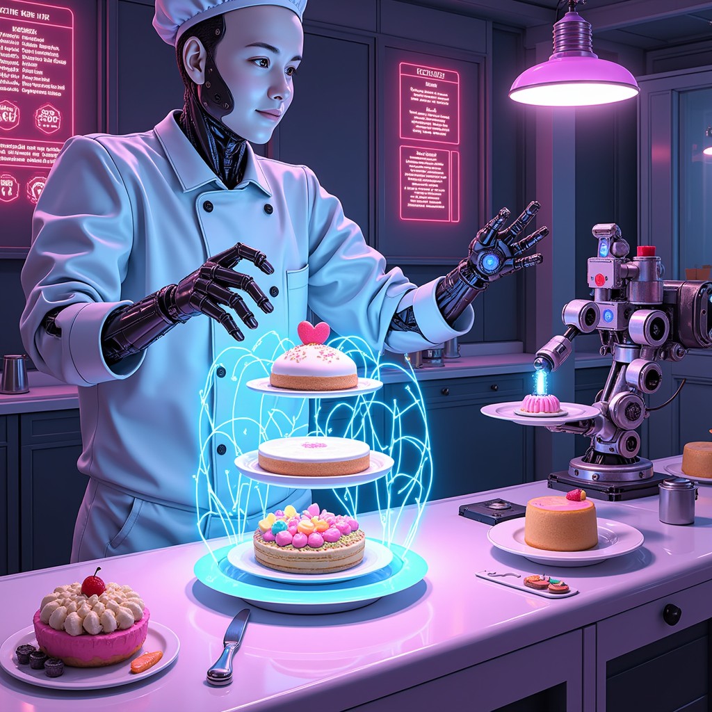 Free Cyberpunk Pastry Chef Image - Robotic, Chef, Cyberpunk | Download ...