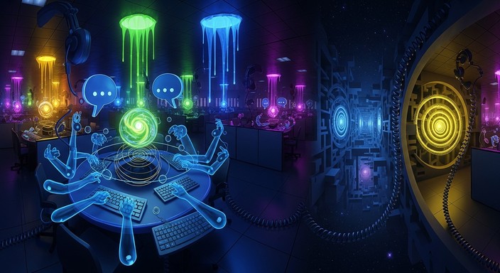 Free Cosmic Communication Center Image - Surreal, Cosmic, Futuristic ...