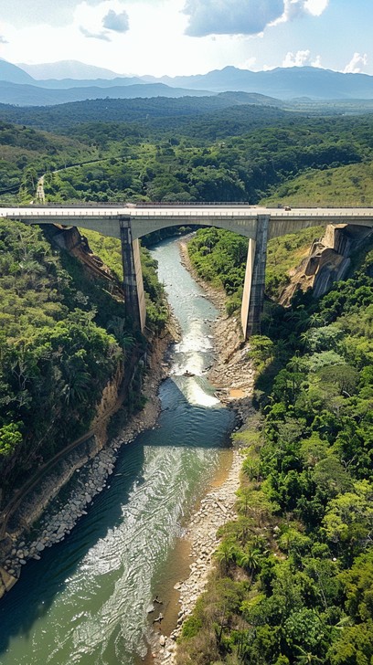 Free Scenic Bridge View Image - Aerial, Bridge, Turquoise | Download at ...
