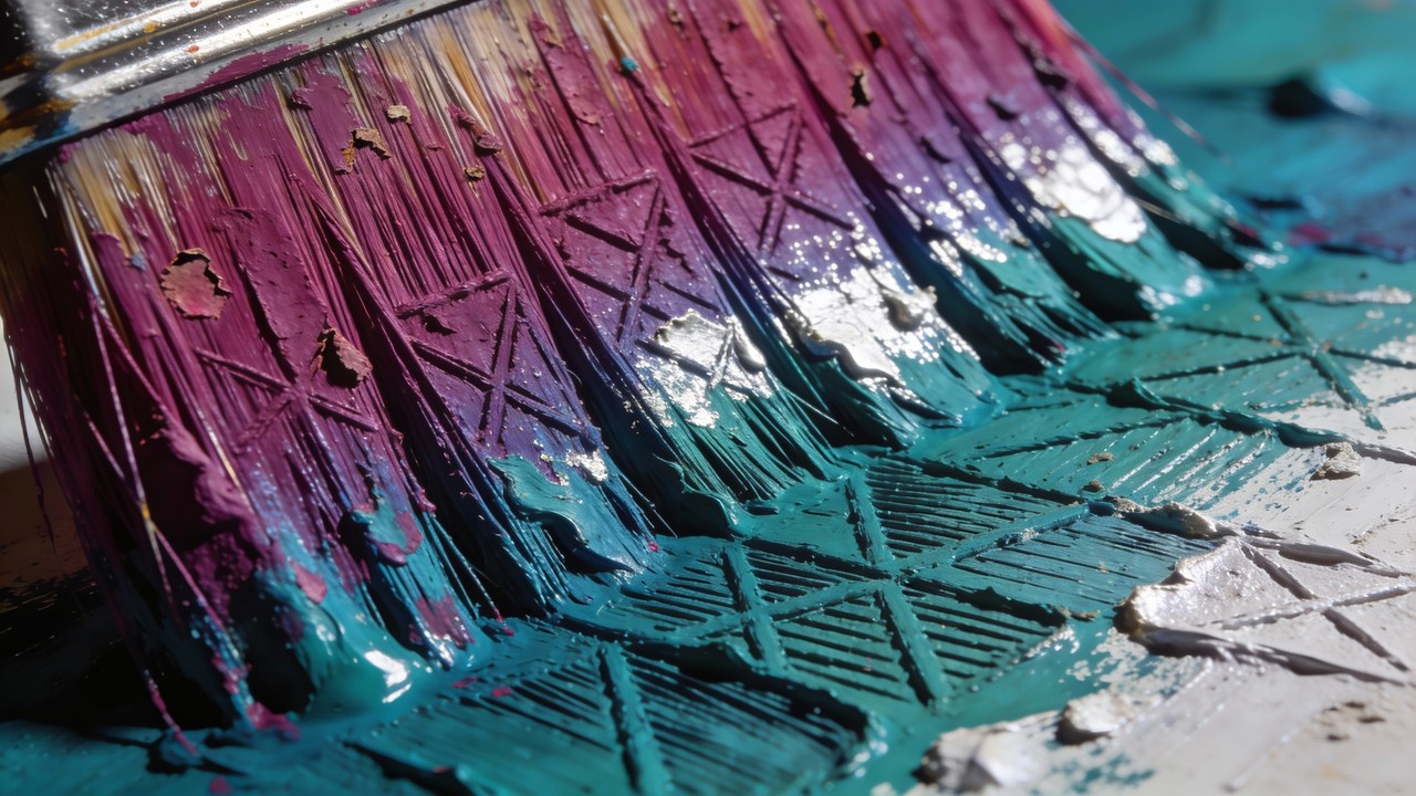 Free Painted Brush Texture Image - Paintbrush, Bristles, Texture ...