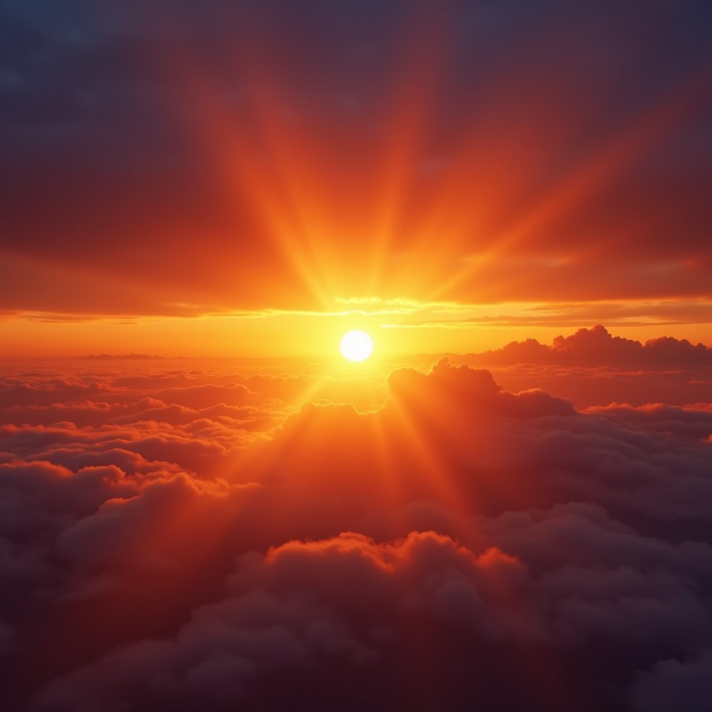 Sunset Rays Isolated Free Majestic Sunset Rays Image - Sunset, Sunrays, Cloudscape ...