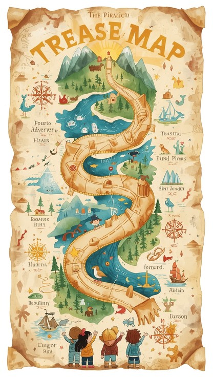 Free Magical Treasure Map Image - Treasure, Map, Adventure | Download ...