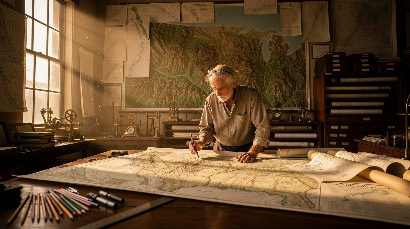Free Mapping America's Terrain Image - Cartographer, Maps, Topographic ...