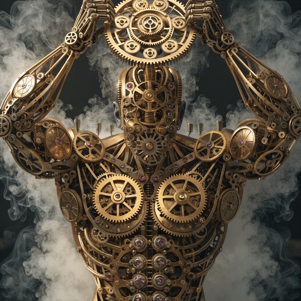 Free Clockwork Muscle Machine Image - Steampunk, Clockwork, Mechanical ...