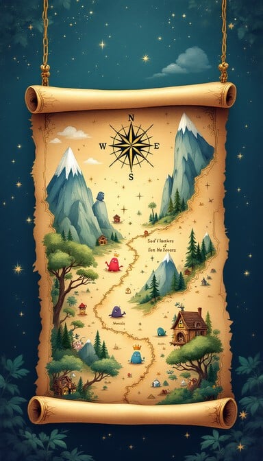 Free Magical Adventure Map Image - Map, Adventure, Fantasy | Download ...