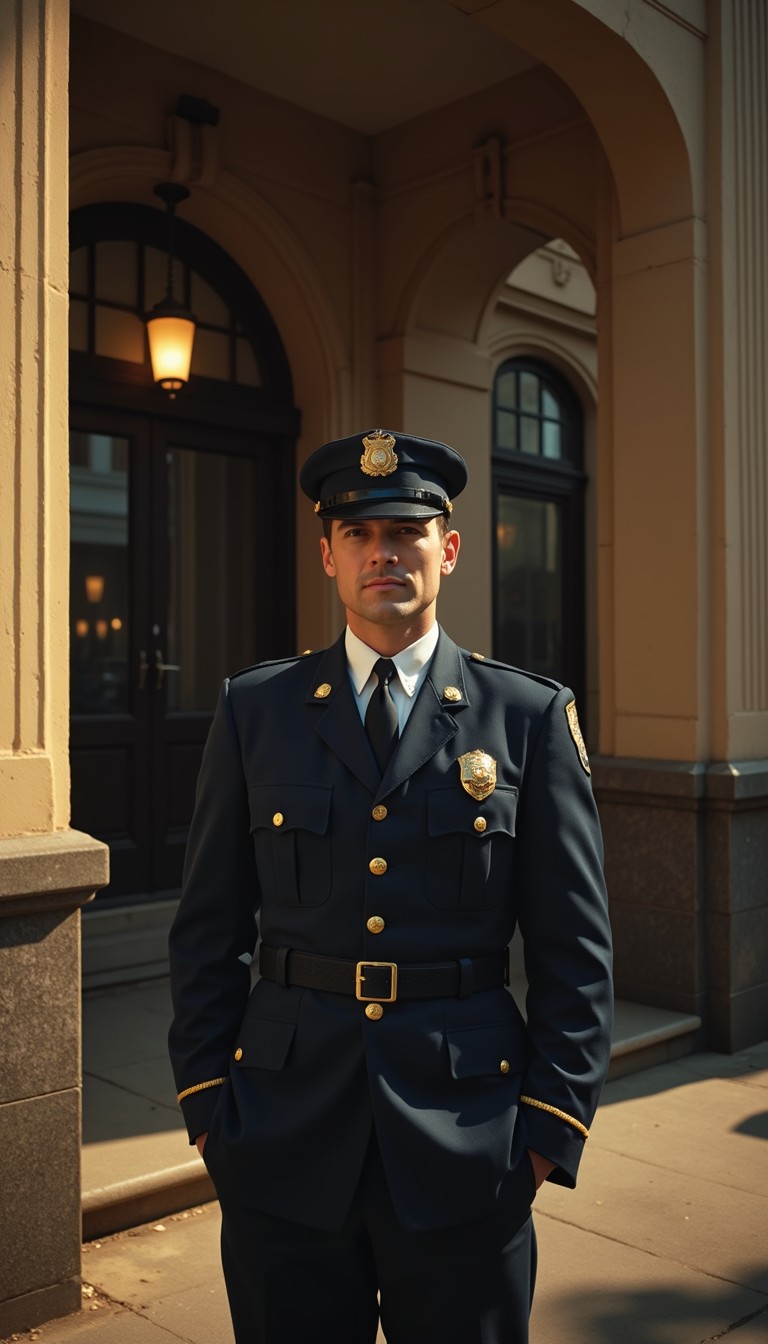 Police Timeless Free Vintage Police Portrait Photo - Police, Officer, Uniform ...