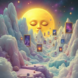 Free Surreal Sun Portal Image - Surreal, Sun, Mountains | Download at ...