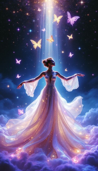 Supernova Style Free Cosmic Fashion Portal Image - Cosmic, Gown, Galaxy | Download at ...