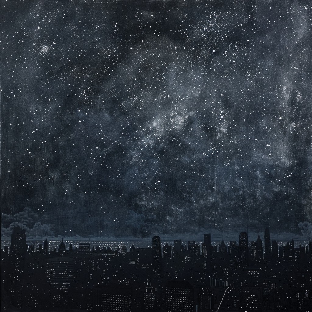 Free Starry Night Cityscape Image - Starry, Night, Cityscape | Download ...