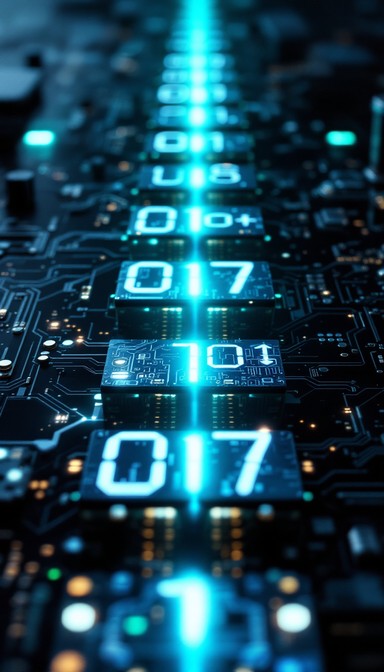 Free Glowing Data Pathways Image - Digital, Circuit, Binary | Download ...