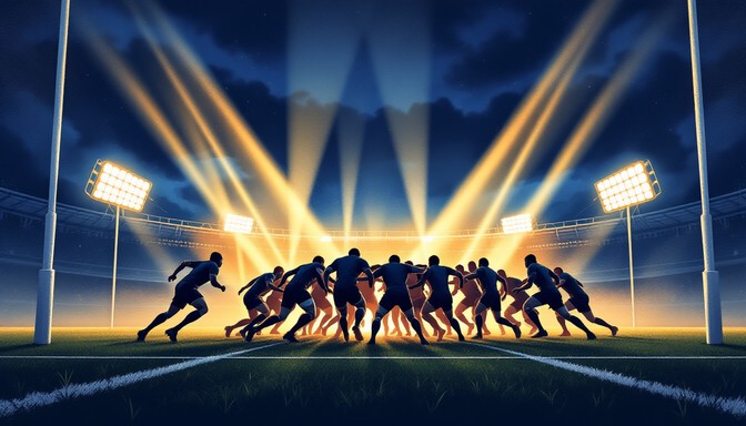 Free Rugby Under Lights Image - Rugby, Stadium, Sports | Download at ...