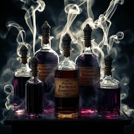 Potion Deep Free Mysterious Potion Collection Image - Potion, Gothic, Magical ...
