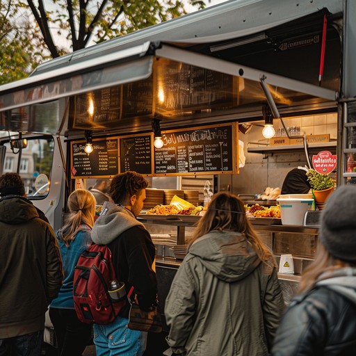 Order Food Queue Free Food Truck Queue Image - Food, Truck, Queue | Download at StockCake