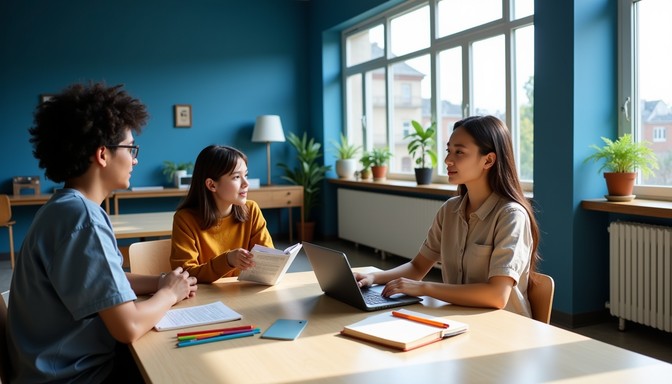 Free Collaborative learning space Image | Download at StockCake