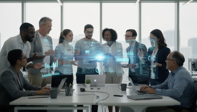 Free Team Data Collaboration Image - Teamwork, Collaboration, Data ...