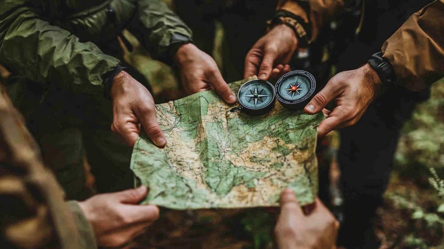 Free Navigating with map Image - Adventure, Map, Compass | Download at ...