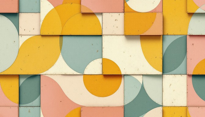 Free Retro Geometric Pattern Image - Geometric, Vintage, Retro ...
