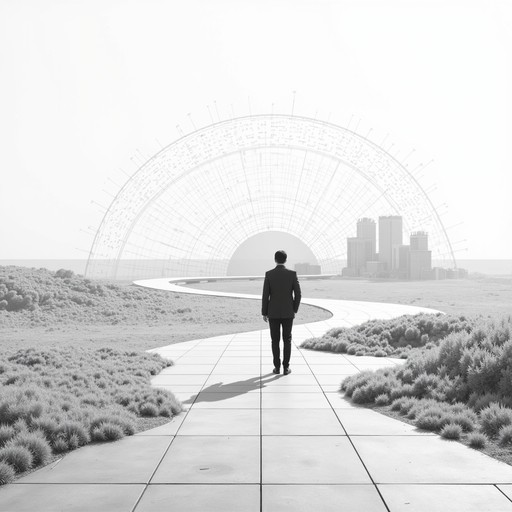 Free Pathway To Future Image - Minimalist, Monochrome, Pathway ...