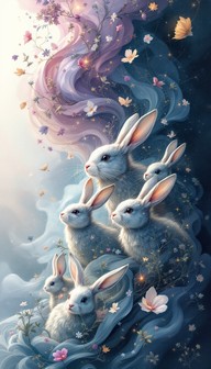 Free Magical Rabbit Dreams Image - Rabbit, Magical, Fantasy | Download ...