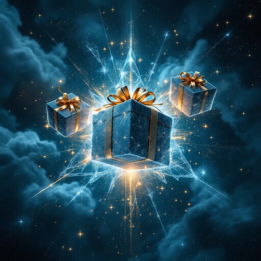 Free Cosmic Christmas Magic Image - Christmas, Gifts, Luxury | Download ...
