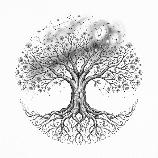 Free Intricate Tree Art Image - Art, Tree, Drawing | Download at StockCake